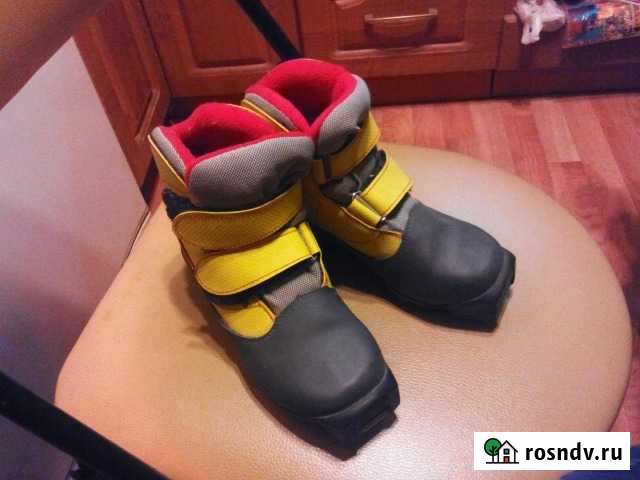 Лыжные ботинки sns для школьника Красногорск - изображение 1