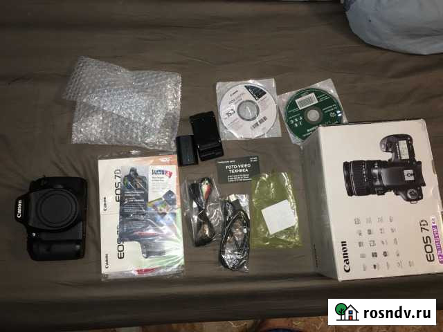 Фотоаппарат Canon 7D 50/1,8 Набережные Челны - изображение 1