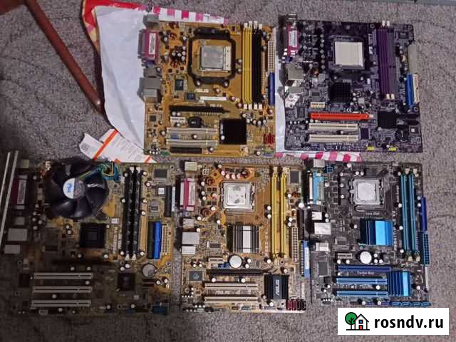 Материнская плата 775 и ам2 Тула - изображение 1