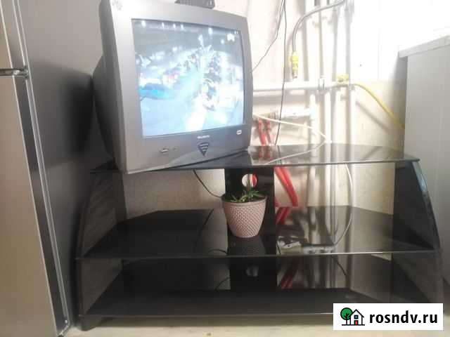 Тумба стеклянная под тв Ленинск - изображение 1