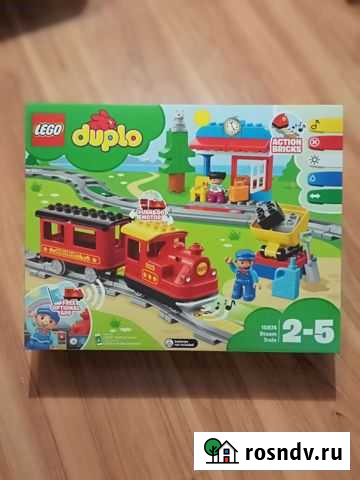 Конструктор lego duplo 10874 Поезд на паровой тяге Челябинск - изображение 1
