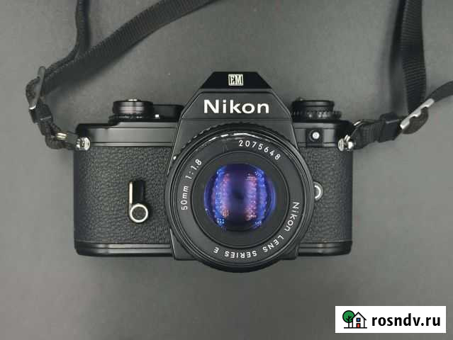 Nikon EM + Nikon E 50mm/1.8 Видное - изображение 1