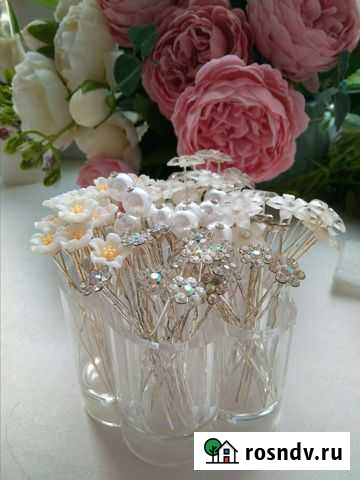 Шпилька для свадебных,торжественных причесок Пенза - изображение 1