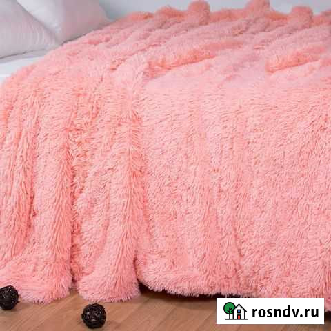 Пушистые пледы и подушки в ассортименте Челябинск - изображение 1