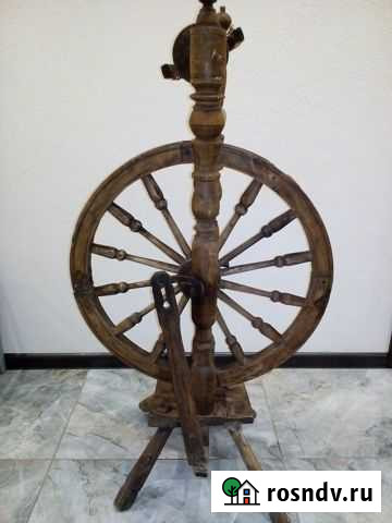 Прялка старинная с колесом. Для интер. или в музей Самара - изображение 1