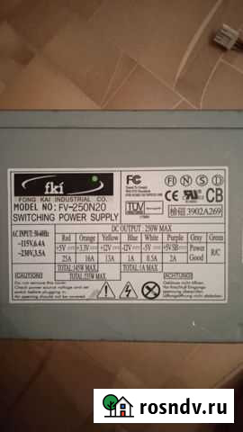 Блок питания 250w Курган - изображение 1