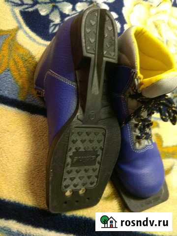 Лыжные ботинки 34 размер Рязань - изображение 1