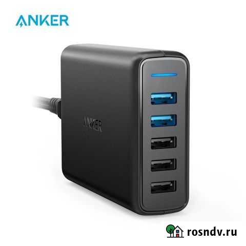 Anker 5-портовое зарядное устройство Норильск - изображение 1
