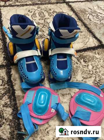 Роликовые коньки детские раздвижные Васильково - изображение 1