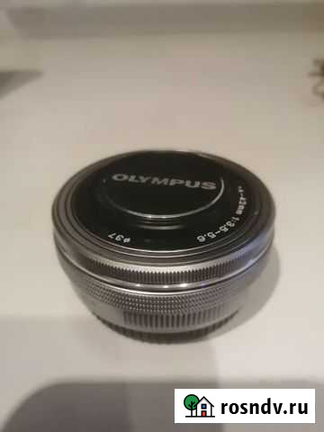 Объектив olympus 14 - 42 ez состояние нового Кострома - изображение 1