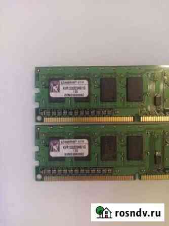 Оперативная память 2х Kingston kvr1333d3n9/1g Долгопрудный