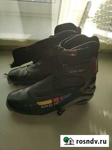 Лыжные ботинки SNS pilot 45 размер Мичуринск - изображение 1