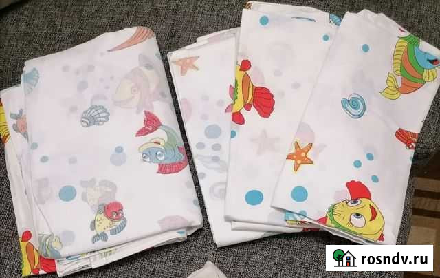 Комплект постельного белья в детскую кроватку Краснозерское - изображение 1