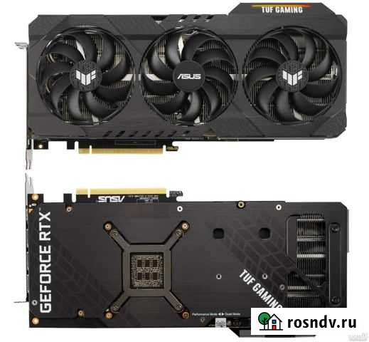 Asus GeForce RTX 3080 TUF OC gaming не LHR Набережные Челны - изображение 1