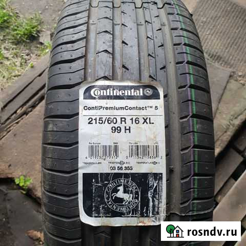 Continental ContiPremiumContact 5 (R16/215/60) Донской - изображение 1