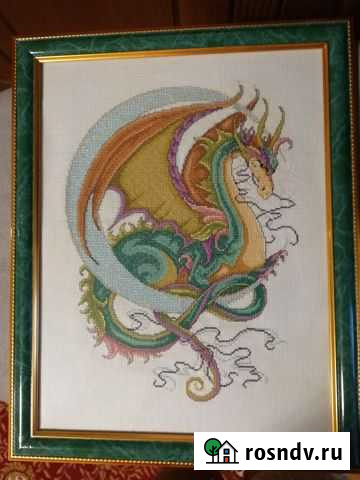Вышивка крестом Дракон Тамбов - изображение 1