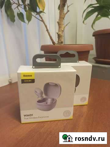 Bluetooth-наушники Baseus Encok WM01 Чебоксары - изображение 1