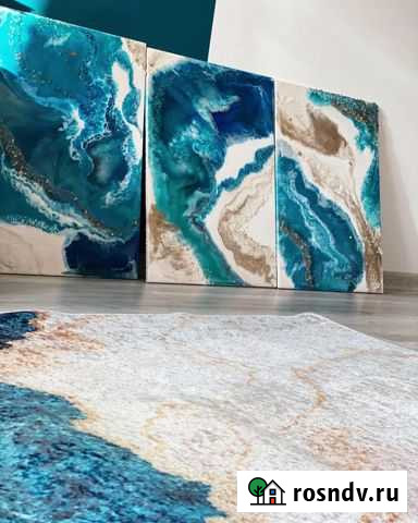 Интерьерная картина из эпоксидной смолы Екатеринбург - изображение 1