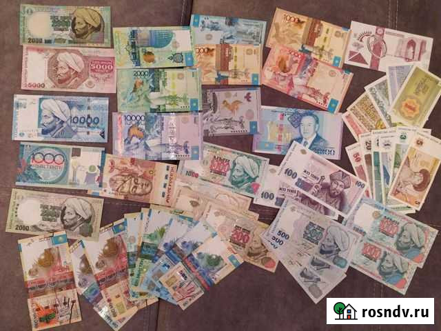 Продам коллекцию банкнот Казахстан Новосибирск - изображение 1