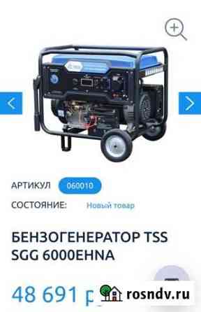 Бензогенератор TSS SGG 6000 ehna Кашира