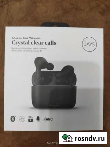 Беспроводные наушники jays T-Seven True Wireless Березники - изображение 1