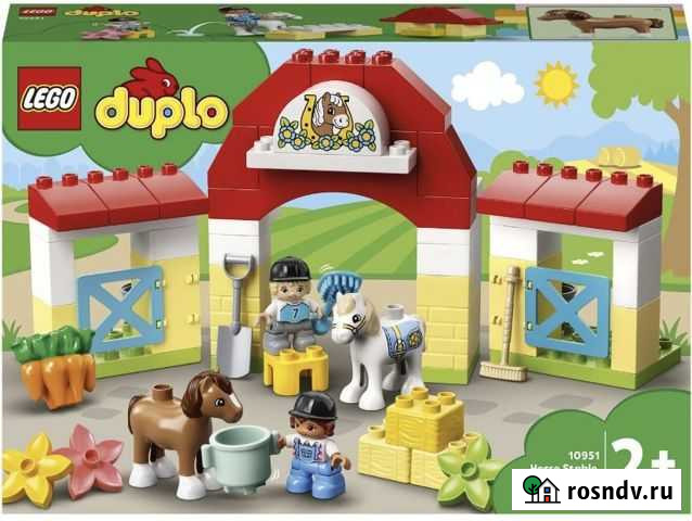 Конструктор lego duplo Town 10951 новый Конюшня дл Саратов - изображение 1