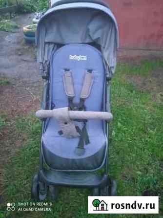 Коляска прогулочная Babyton Comfort Blue-Grey E01 Кострома