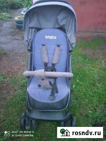 Коляска прогулочная Babyton Comfort Blue-Grey E01 Кострома - изображение 1