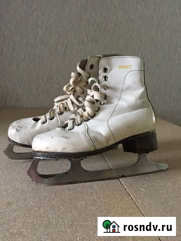 Коньки фигурные 23,5 размер (35-36), СССР Петропавловск-Камчатский - изображение 1