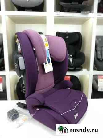Автокресло 15-36кг изофикс Joie duallo lilac крашт Уфа