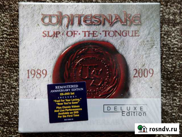 Whitesnake CD/DVD Anniversary Deluxe Edition Белгород - изображение 1