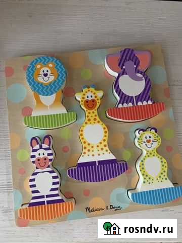 Пазл вкладыш Melissa & doug Ульяновск - изображение 1