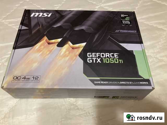 Видеокарта gtx 1050 ti 4gb Саранск - изображение 1