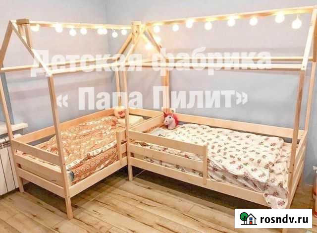 Кровать детская. Домик Киров - изображение 1