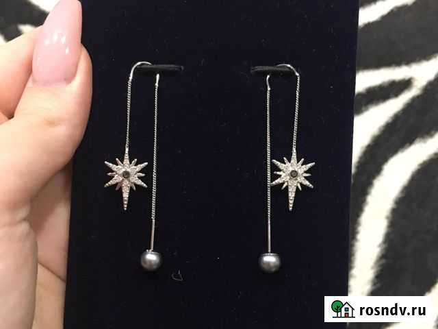 Серьги. Swarovski Ставрополь - изображение 1