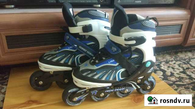 Ролики раздвижные 38-41 с защитой Воронеж - изображение 1