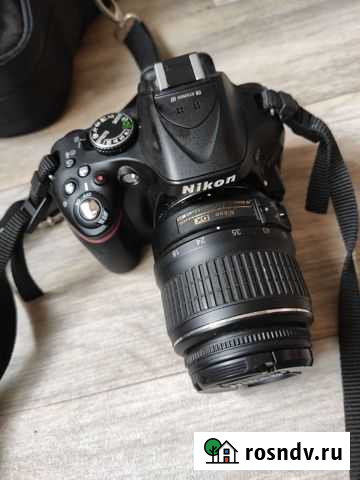 Зеркальный фотоаппарат nikon d5200 Ангарск - изображение 1