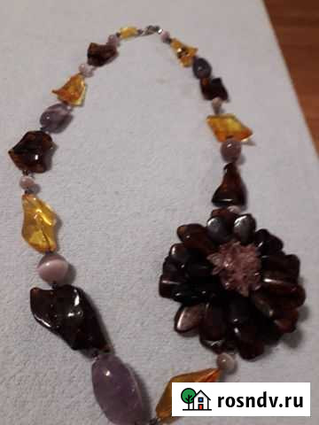 Колье из полудрагоценных натуральных камней.Новые Кингисепп - изображение 1