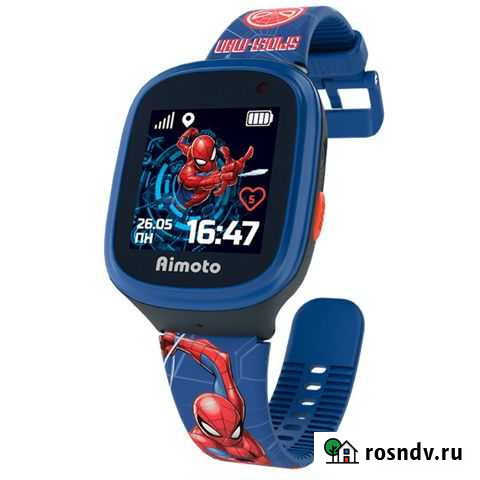 Детские Смарт-Часы Человек Паук, кнопка жизни GPS Белгород - изображение 1