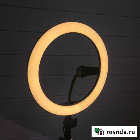 Кольцевая лампа со штативом 26 см Владимир - изображение 1