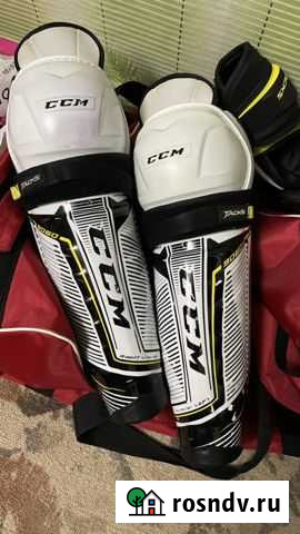 Щитки хоккейные ccm tacks 9060 sr XL Ярославль - изображение 1
