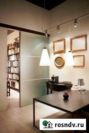 Итальянская межкомнатная стеклянная перегородка Москва - изображение 1