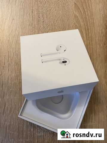 Оригинальная коробка Airpods эйрподс Мурино - изображение 1