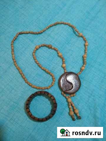 Бусы деревянные Инь Янь Ростов-на-Дону - изображение 1