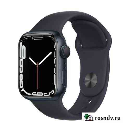 Apple Watch s7 41mm black Грозный