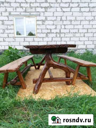 Стол и Скамейки из массива Воронеж - изображение 1