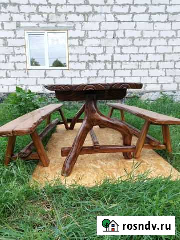 Стол и Скамейки из массива Воронеж - изображение 1
