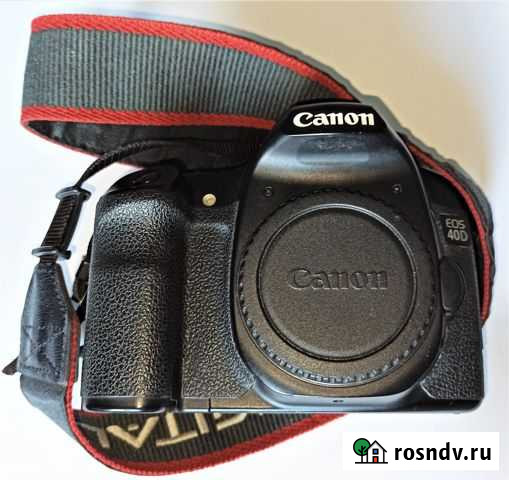 Фотоаппарат зеркальный Canon EOS 40D (body) Japan Балашиха - изображение 1