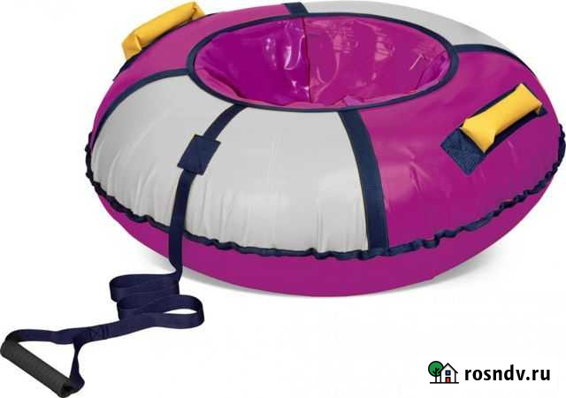 Тюбинг d-850 с/камерой баклажан-серебро ватрушка Нижний Новгород - изображение 1