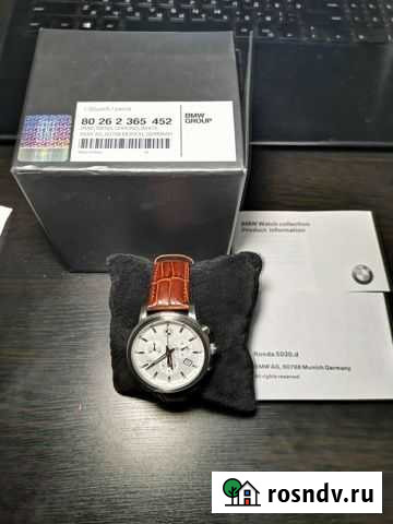 Часы мужские BMW (Ronda 5030d) новые Уфа - изображение 1